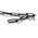 RS PRO Black Steel Chain Link, 10m Length