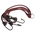 RS PRO 6 Hooks Bungee Cord, 800mm Long, 8 mm Diameter