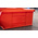 RS PRO PP Storage Bin, 76mm x 101mm, Red