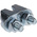 RS PRO Steel 3mm Diameter Wire Rope Clamp