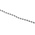 RS PRO Chrome Plated Brass Chain, 300mm Length
