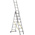 Zarges Aluminium Combination Ladder 21 steps 5m open length