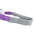 RS PRO 1m Purple Lifting Sling Webbing, 1t
