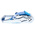 RS PRO 9m Clawhook Ratchet Strap, 50mm Wide, 5000kg Breaking Strain