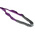 RS PRO 3m Purple Lifting Sling Webbing, 1t