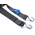 RS PRO 4m Clawhook Ratchet Strap, 45mm Wide, 1200kg Breaking Strain
