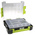 RS PRO 10 Cell Transparent, Grey, Green PP Compartment Box, 325mm x 275mm x 70mm