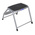 RS PRO 2 Tread Steel Steps 0.375m Platform Height