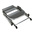 RS PRO 2 Tread Aluminium Steps 0.44m Platform Height, Silver