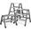 Zarges 0.86m Aluminium Work Platform, 150kg Load