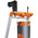 TUBESCA 4 steps Step Ladder, 0.88m platform height