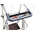 TUBESCA 1.07 → 1.53m Aluminium Work Platform, 150kg Load