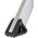 TUBESCA Aluminium 3 steps Step Ladder, 0.71m platform height