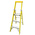 RS PRO Fibreglass 3 steps Step Ladder, 0.71m platform height