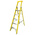 RS PRO Fibreglass 5 steps Step Ladder, 1.18m platform height