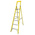 RS PRO Fibreglass 6 steps Step Ladder, 1.41m platform height