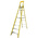 RS PRO Fibreglass 9 steps Step Ladder, 2.49m platform height