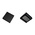 DiodesZetex DGD05463FN-7, MOSFET 2, 1.5 A, 2.5 A, 5V 10-Pin, W-DFN3030