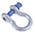 RS PRO Bow Shackle, Zinc Plated Steel, 0.5t