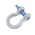 RS PRO Bow Shackle, Zinc Plated Steel, 0.75t