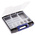 Raaco 14 Cell Blue PC, PP Compartment Box, 55mm x 354mm x 323mm