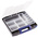 Raaco 12 Cell Blue PC, PP Compartment Box, 55mm x 354mm x 323mm