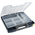 Raaco 12 Cell Blue PC, PP Compartment Box, 55mm x 354mm x 323mm