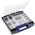 Raaco 15 Cell Grey PC, PP Compartment Box, 55mm x 298mm x 284mm