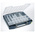 Raaco 20 Cell Blue PC, PP Compartment Box, 78mm x 465mm x 401mm
