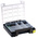 Raaco 9 Cell Blue PC, PP Compartment Box, 55mm x 241mm x 225mm