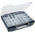 Raaco 18 Cell Blue PC, PP Compartment Box, 78mm x 465mm x 401mm
