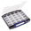 Raaco 25 Cell Blue PC, PP Compartment Box, 55mm x 421mm x 361mm