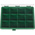RS PRO 12 Cell Green PP Compartment Box, 32mm x 175mm x 143mm