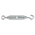 RS PRO Hook to Eye Steel Rigging Screw, M8 Thread