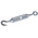 RS PRO Hook to Eye Steel Rigging Screw, M10 Thread
