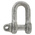 RS PRO D-Shackle, Zinc Plated Steel, 1t