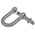 RS PRO D-Shackle, Steel