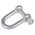 RS PRO D-Shackle, Steel
