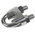 RS PRO Stainless Steel 8mm Diameter Wire Rope Grip
