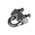 RS PRO Carbon Steel (U-Bolt), Steel (Bridge) 6mm Diameter Wire Rope Grip