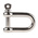 RS PRO D-Shackle, Stainless Steel