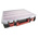 RS PRO 24 Cell Black, Red Polypropylene Compartment Box, 91mm x 416mm x 336mm