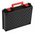 RS PRO 48 Cell Black, Red Polypropylene Compartment Box, 91mm x 416mm x 336mm