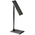 RS PRO Fixed LED Desk Lamp, 8 W, Reach:400mm, Adjustable Arm, Black, Grey, 12 V dc, 100 → 240 V ac, Lamp Included