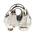 RS PRO Stainless Steel 3mm Diameter Wire Rope Clamp