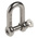 RS PRO D-Shackle, Stainless Steel, 120kg