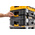 10 Cell Yellow PC, Adjustable Compartment Box, 119mm x 440mm x 332mm