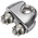 Siemens Steel 4mm Diameter Wire Rope Clamp