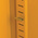 RS PRO Yellow Steel Lockable 1 Door Flammable Cabinet, 457mm x 457mm x 305mm