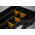 RS PRO 17 Cell Black, Transparent PP, Adjustable Compartment Box, 60mm x 510mm x 330mm